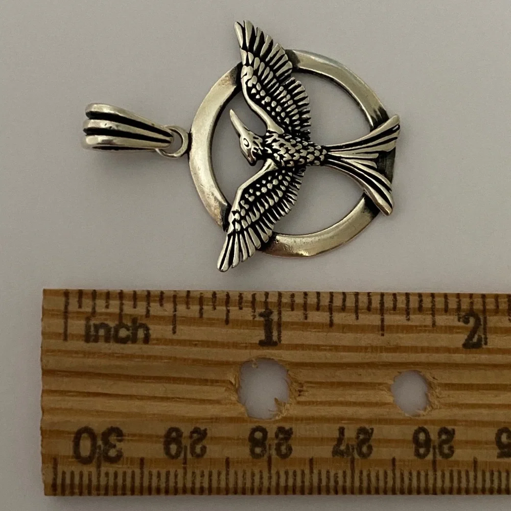 925 Sterling silver eagle unisex pendant